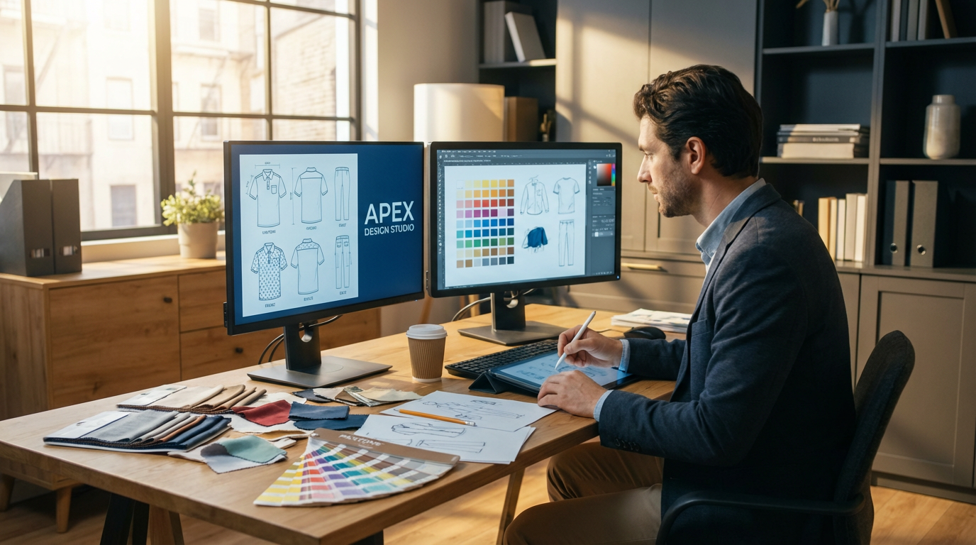 專業設計流程 - ETHER DRESS PRO 客製化制服設計與製作流程